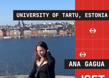 რა მისცა ანა გაგუას ტარტუს უნივერსიტეტში სწავლამ?